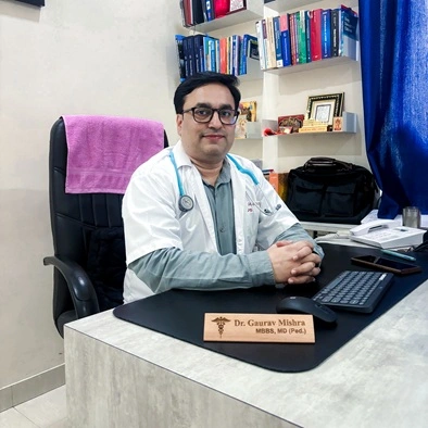 Dr. Gaurav Mishra Pediatrician Expert | Satyanand Hospital